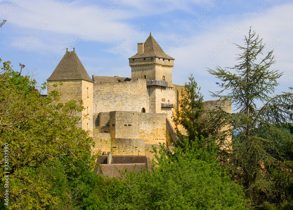 The Chateau de Castelnaud, Perigord, France