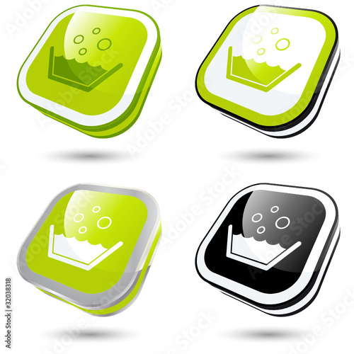 waschen icon 3D