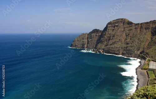 Landscape on La Gomera, Canary island,Spain