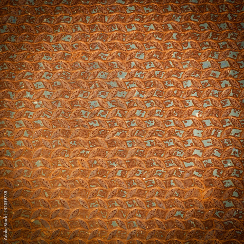 pattern of grunge metal floor background