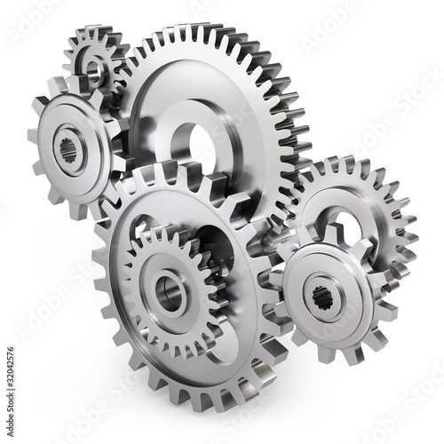 Gear wheels - dynamic photo