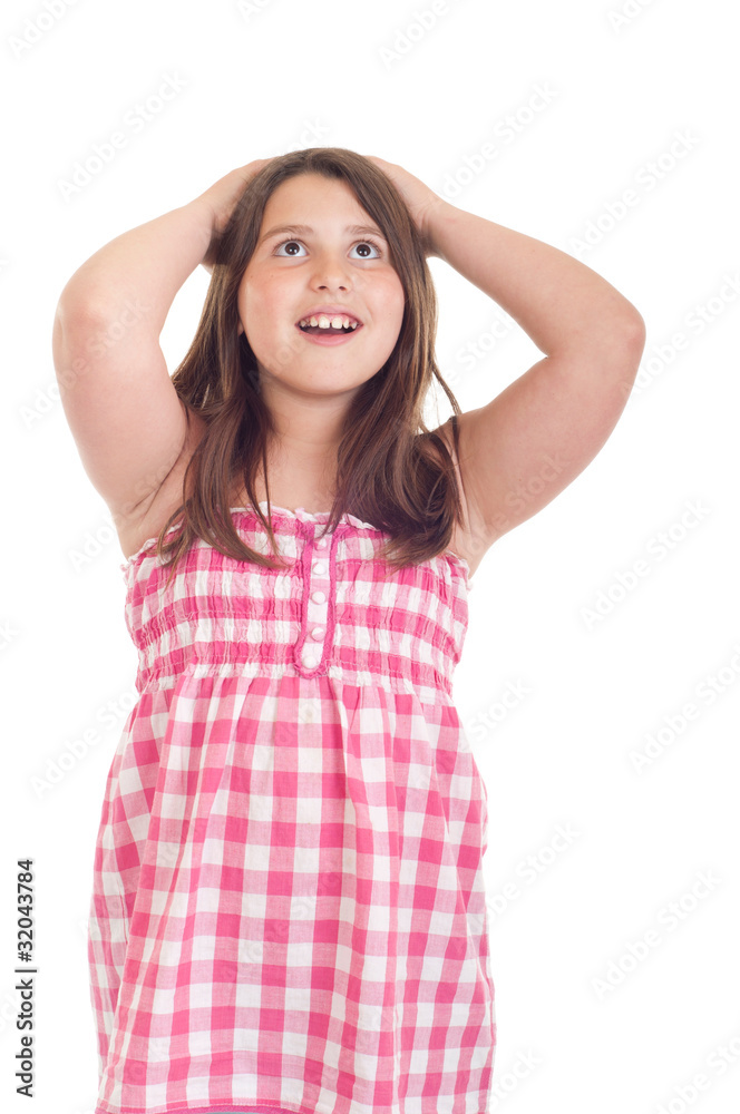Surprised girl Surprised girl