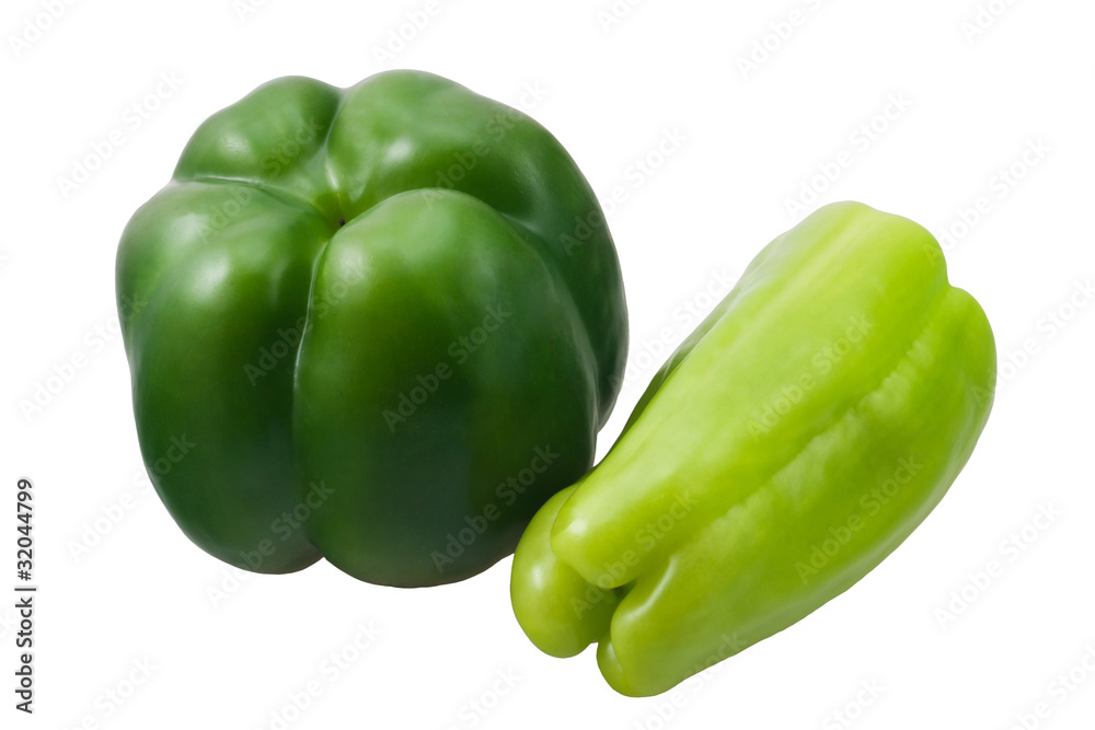 Green peppers