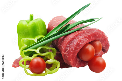 Beef and vegetables