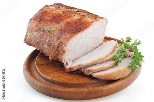 Roasted pork
