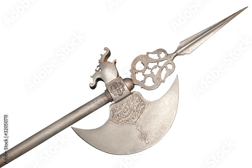 The ancient weapon - a halberd