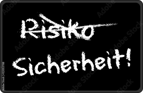 Black - Risiko - Sicherheit