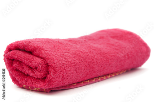 pink towel
