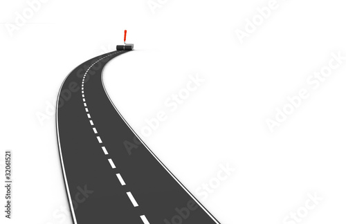 3d road