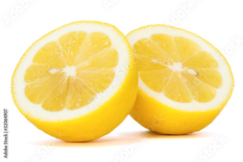 lemon with clipping path