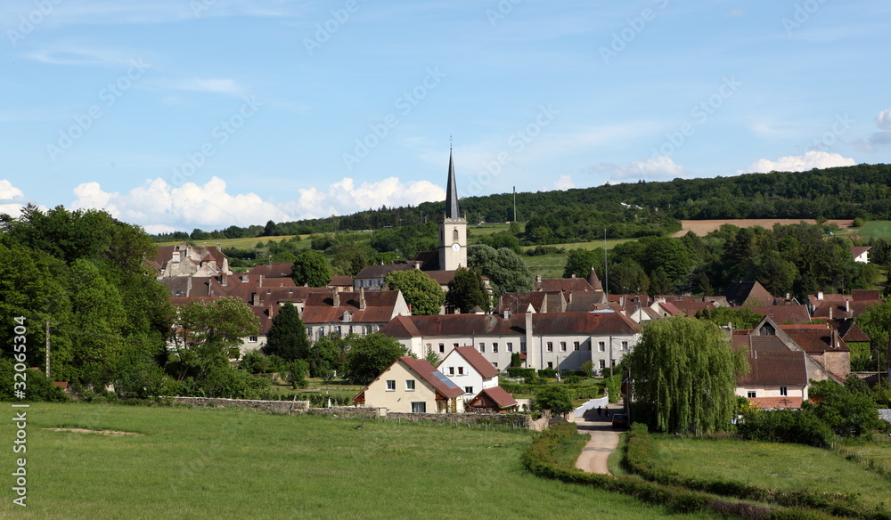 Village de Moissey dans le Jura