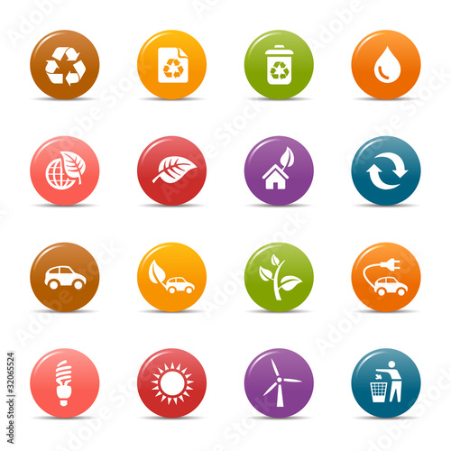 Colored dots - Ecological Icons