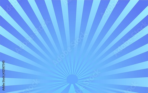 blue sunrise background for design