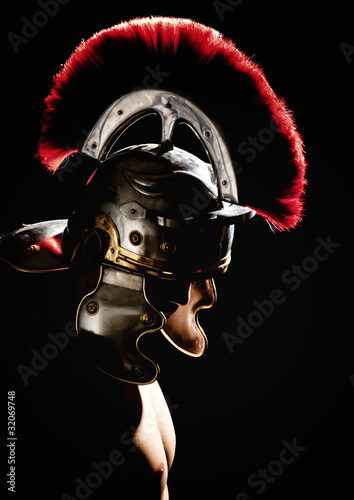 Fotografie, Obraz Model in helmet