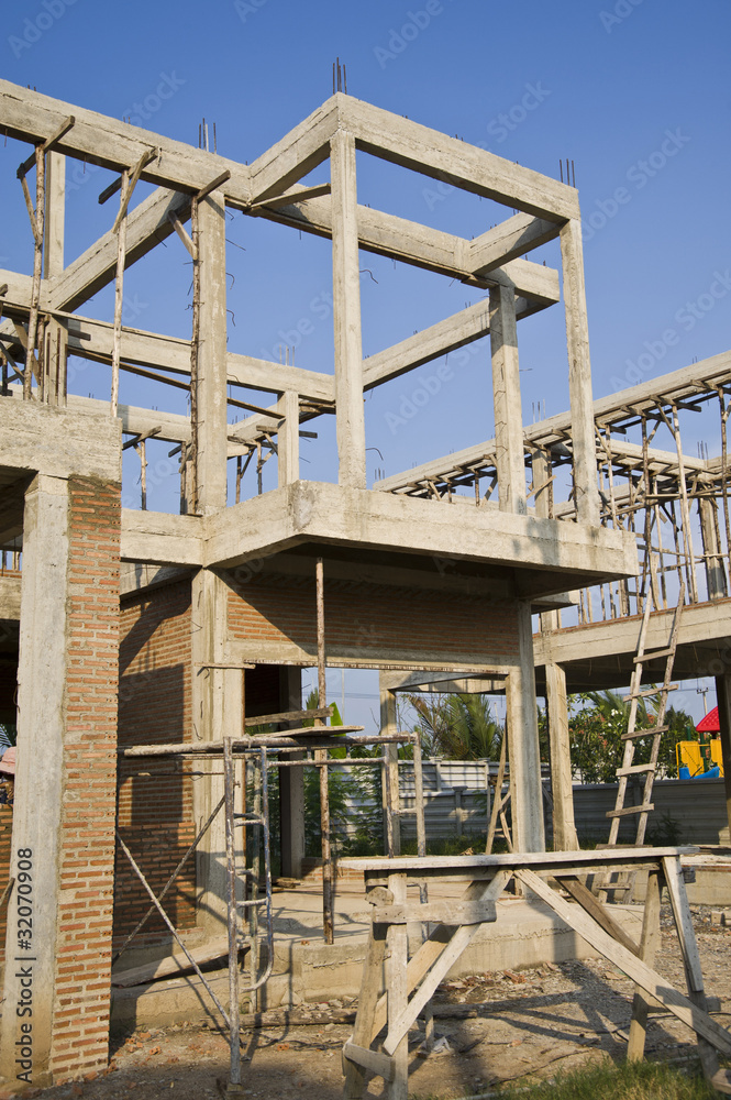 Obraz premium house construction