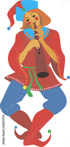 russian traditional jester