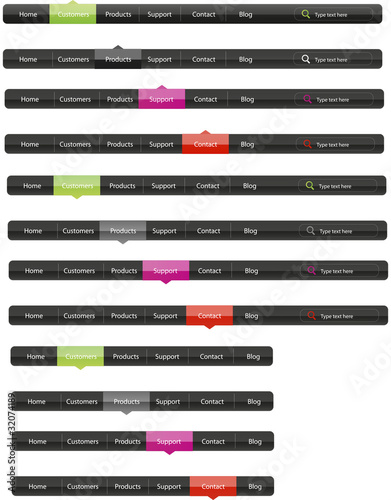 Navigation menus