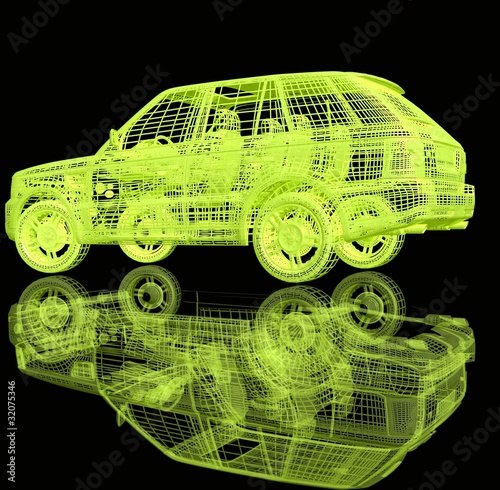 3d automobile