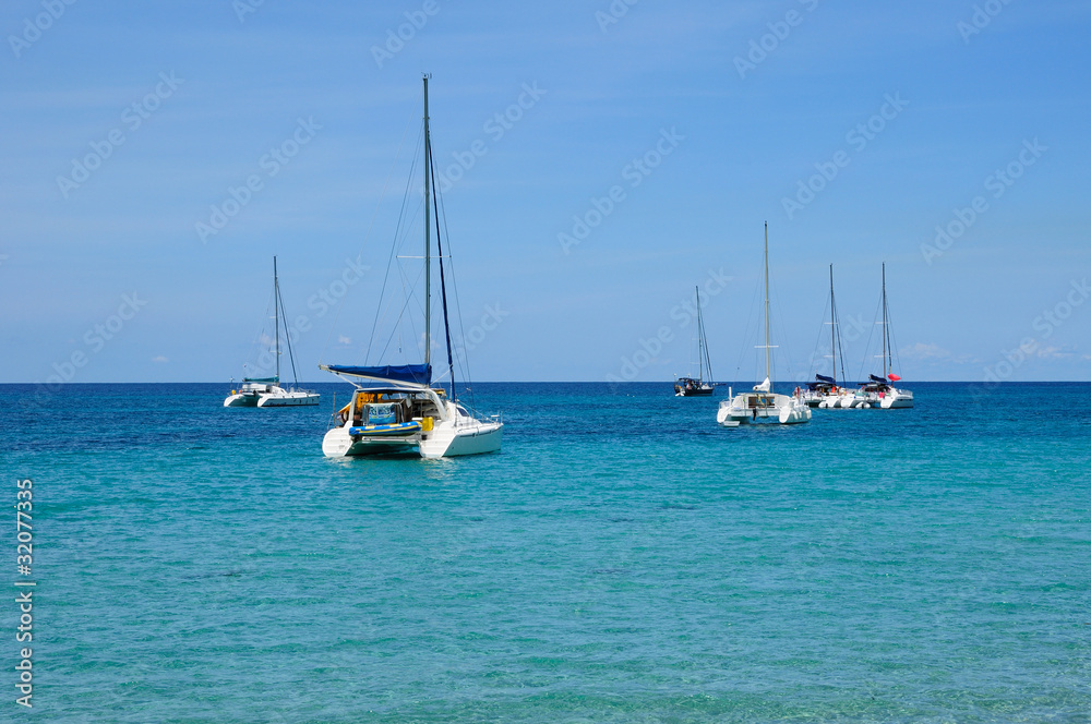 catamarans en mer des caraïbes catamarans en mer des caraïbes