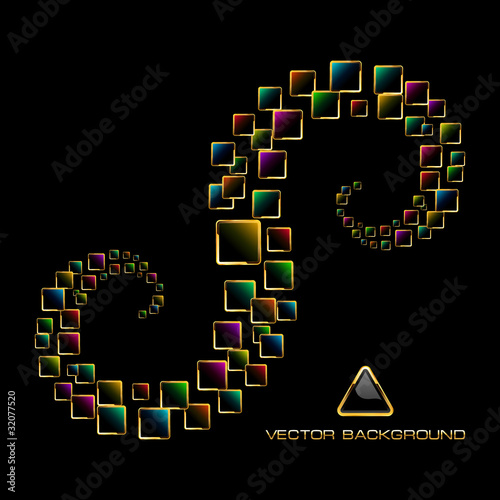 Colorful abstract illustration.