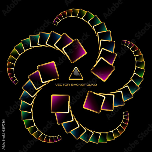 Colorful abstract illustration.