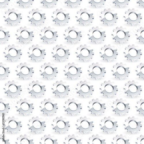 Seamless gears background.