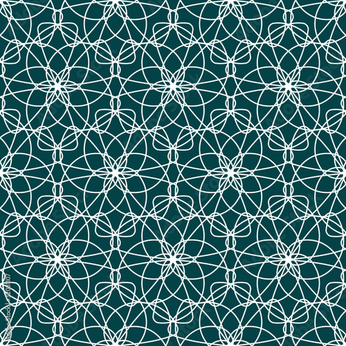 Seamless background with guilloche elements.