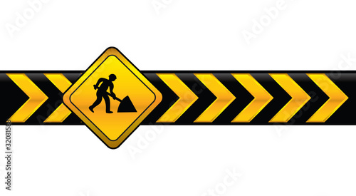 abstract digging banner