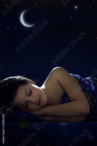Girl sleeping