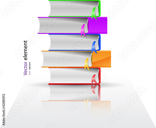 stack of books