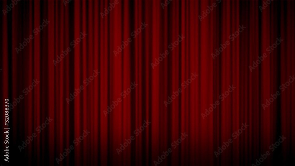 Curtain RED LOOP HD