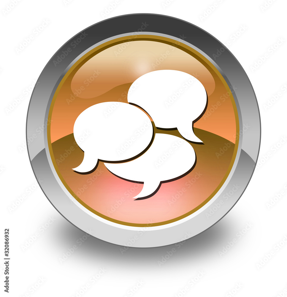 Orange Glossy Pictogram Orange Glossy Pictogram