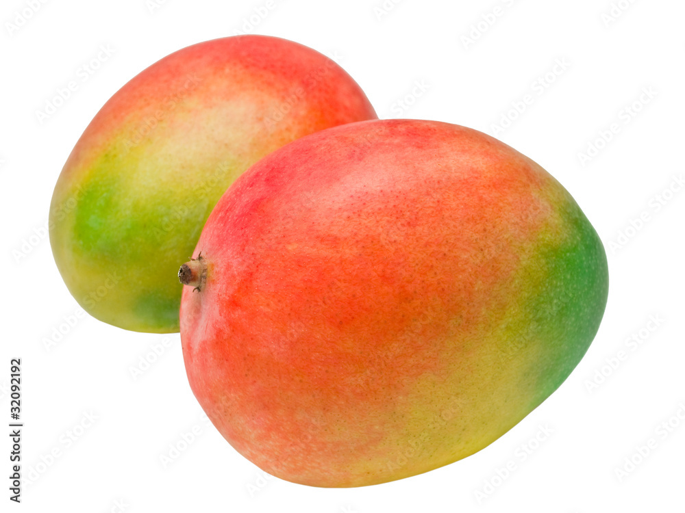 Mango isolated on white background