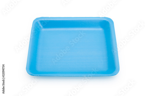 Blue food tray © Feng Yu