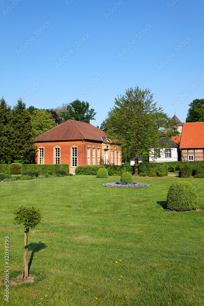 Obraz premium Orangerie Schloss Rheda in Rheda-Wiedenbrück