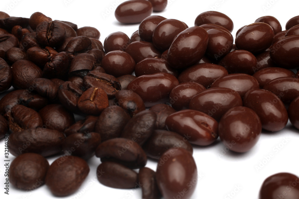 Chocolate and coffee