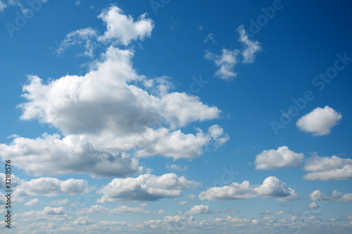 blue cloudy sky