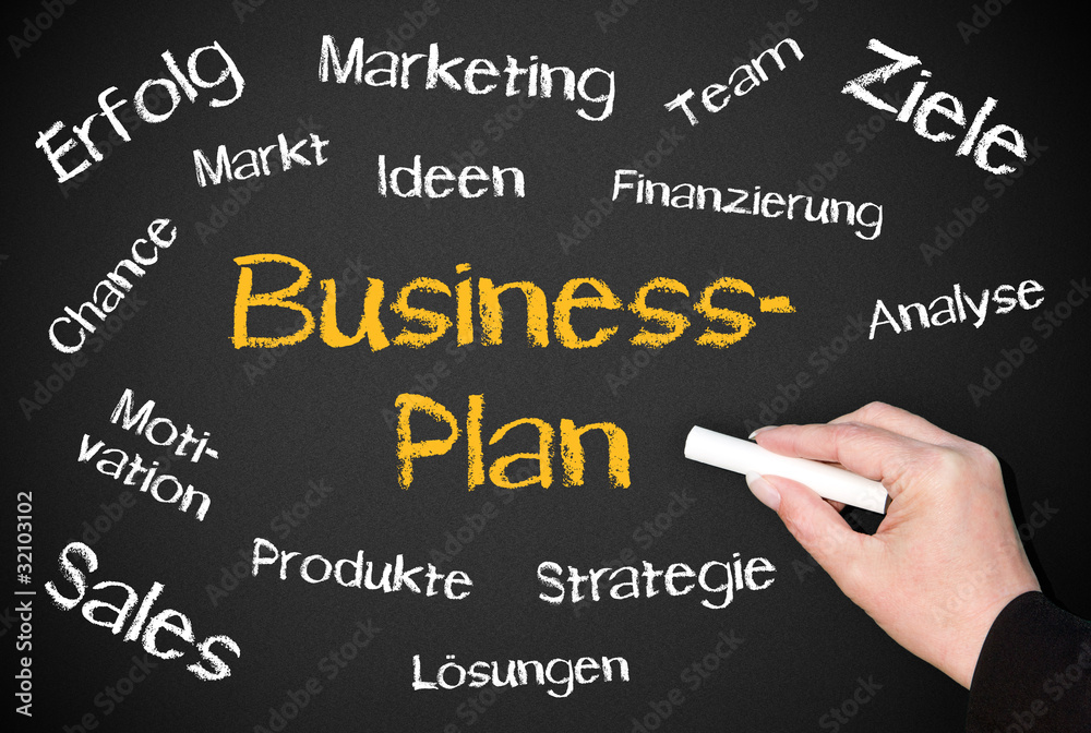 Businessplan mit Ideen für Business