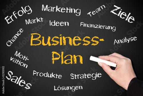 Businessplan mit Ideen für Business
