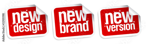 New Brand stickers.