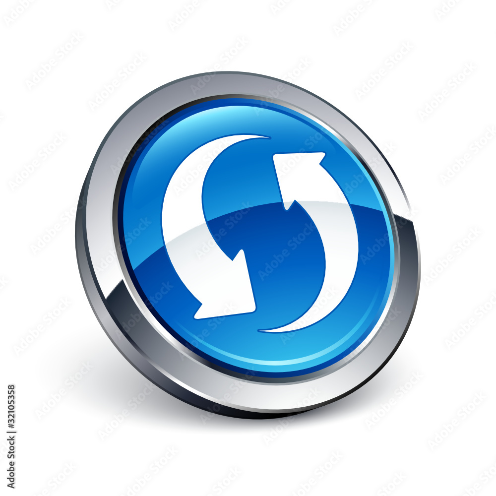 icône bouton internet recyclage icône bouton internet recyclage