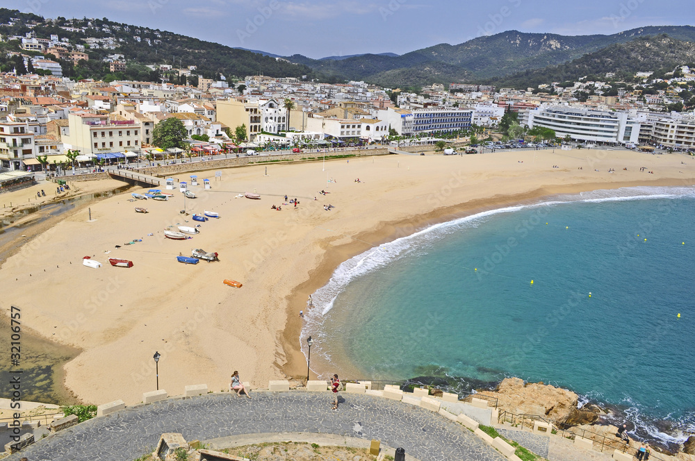 Tossa de Mar veduta da castello