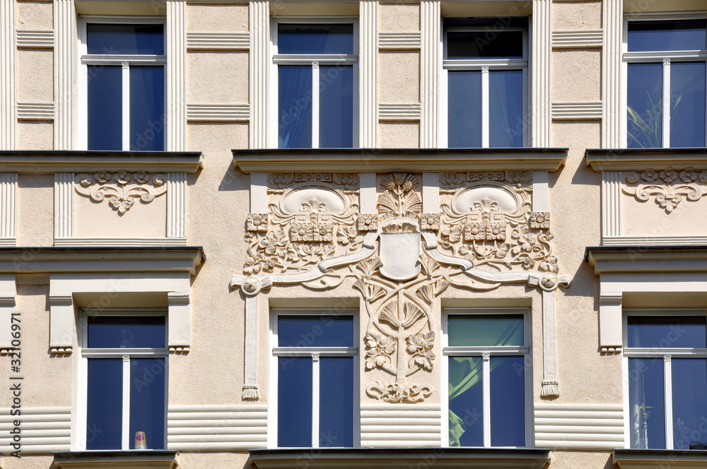 Leipzig Jugendstilhaus Detail