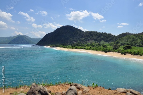 Mawi beach, Lombok photo