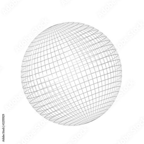3D Silver Ball