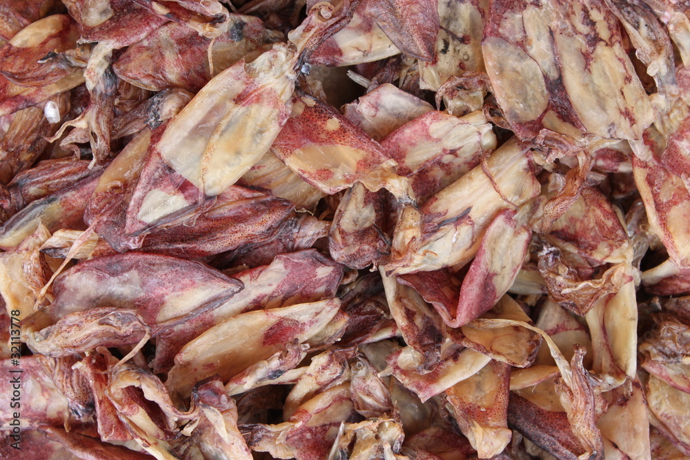 Dried salted squid Dried salted squid