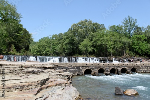 One Lane Bridge and Natural Dam