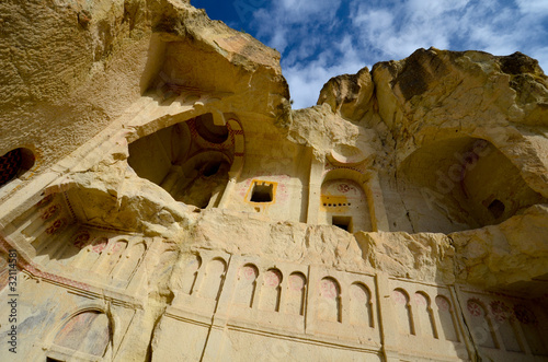 Chapelle rupestre en Cappadoce photo