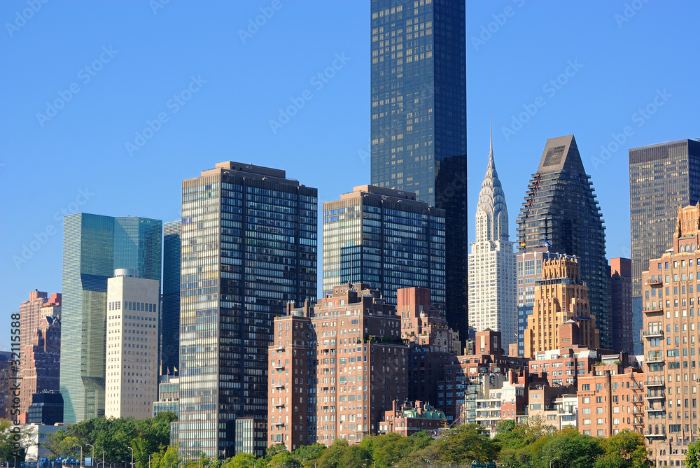 Obraz premium Midtown Manhattan skyline