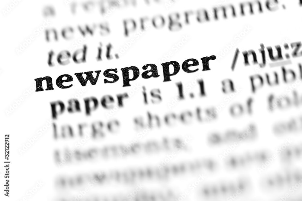 newspaper (the dictionary project) newspaper (the dictionary project)
